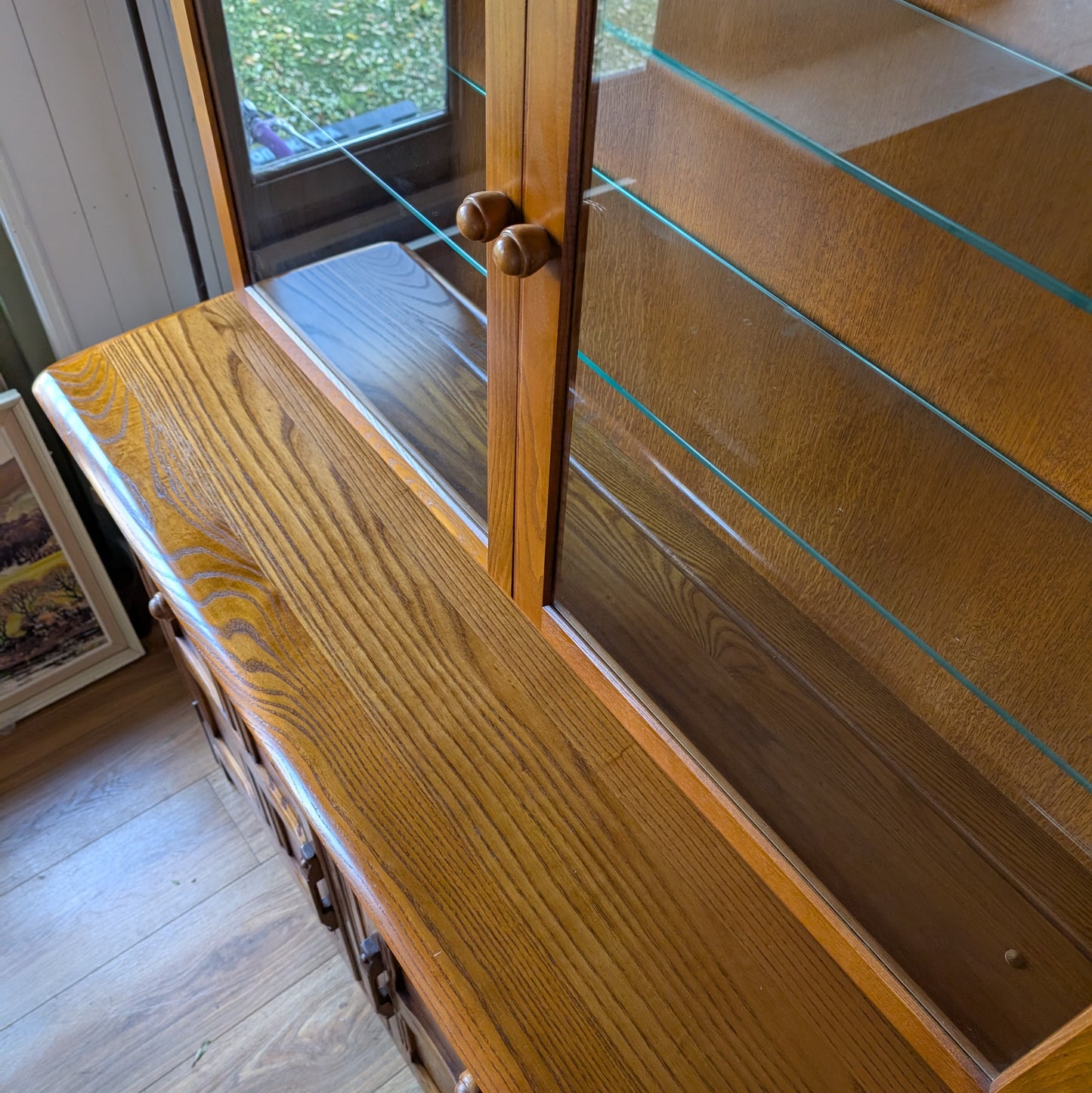 Vintage Glazed Oak Dresser