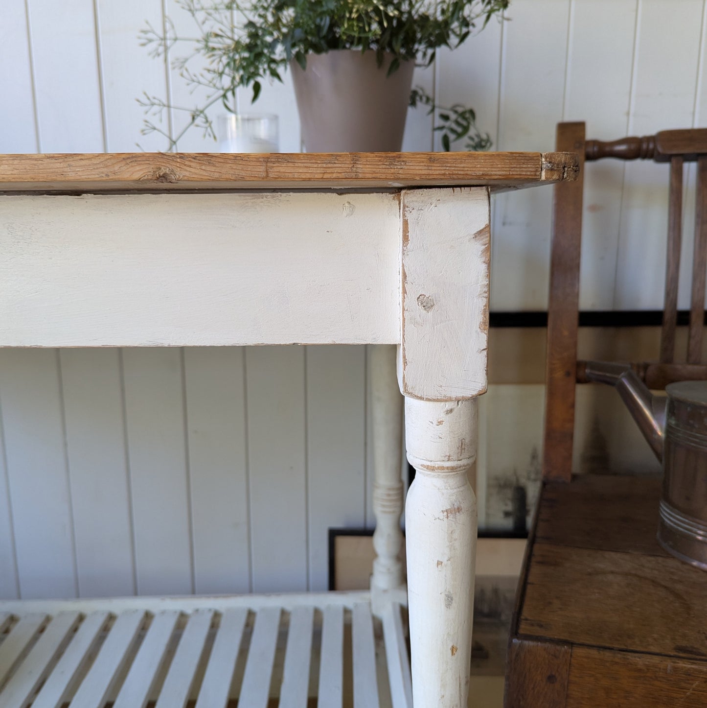 Rustic French Kitchen Island