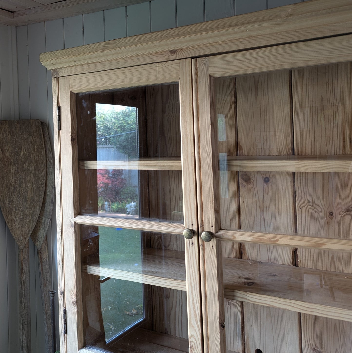 Victorian Glazed Pine Dresser