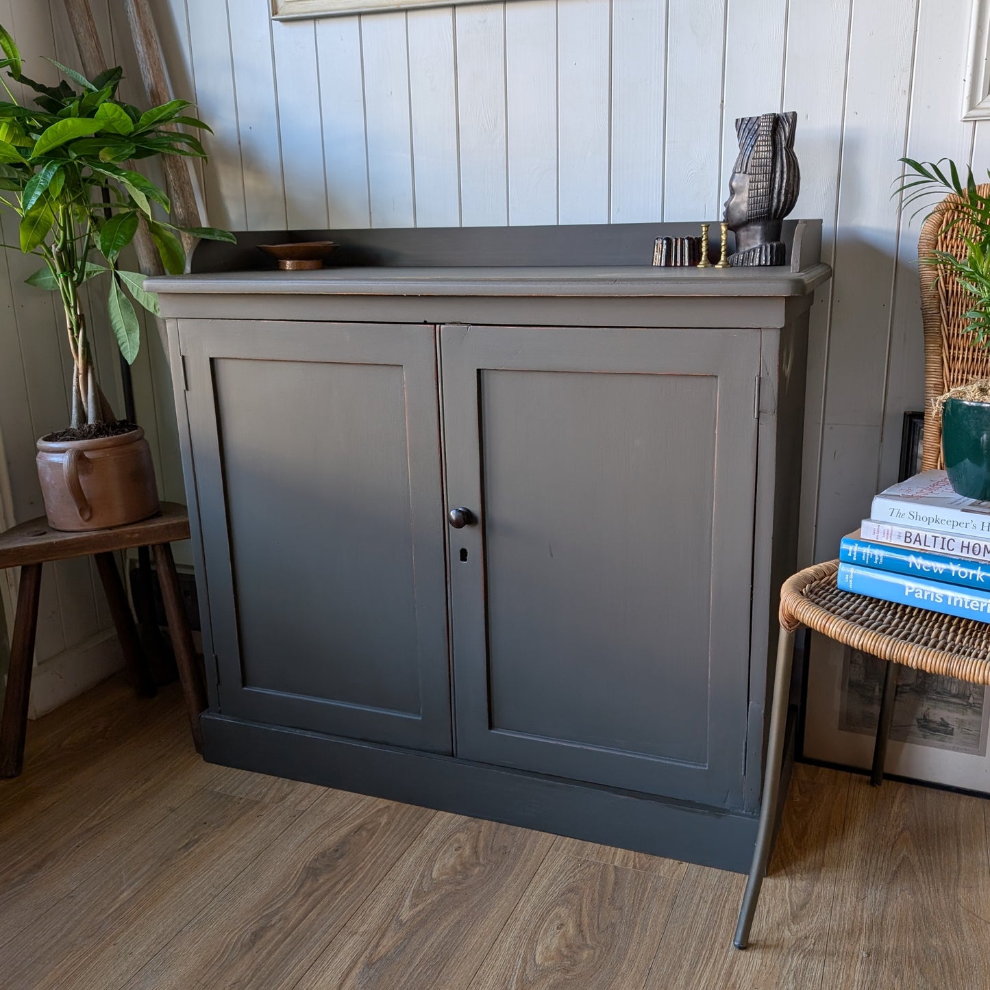 Painted Victorian Cupboard
