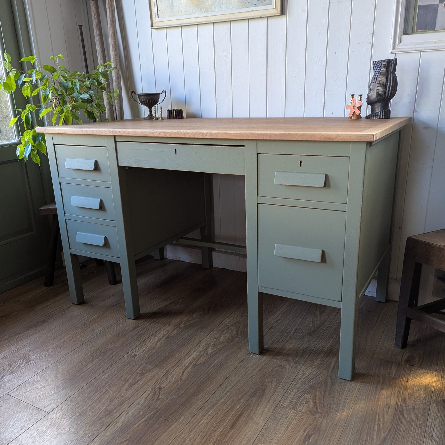 Painted Vintage Desk