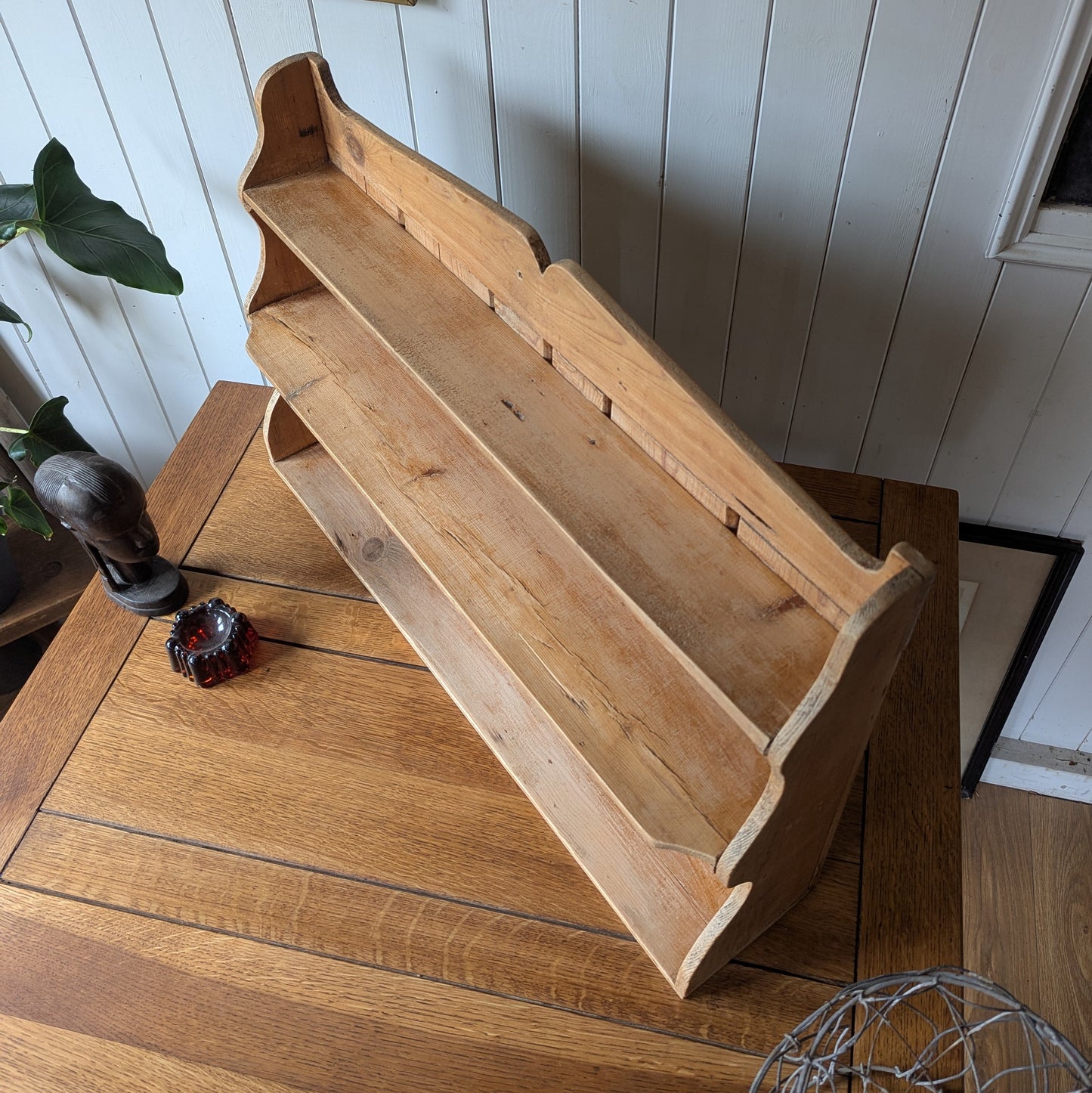 Small Antique Pine Shelves