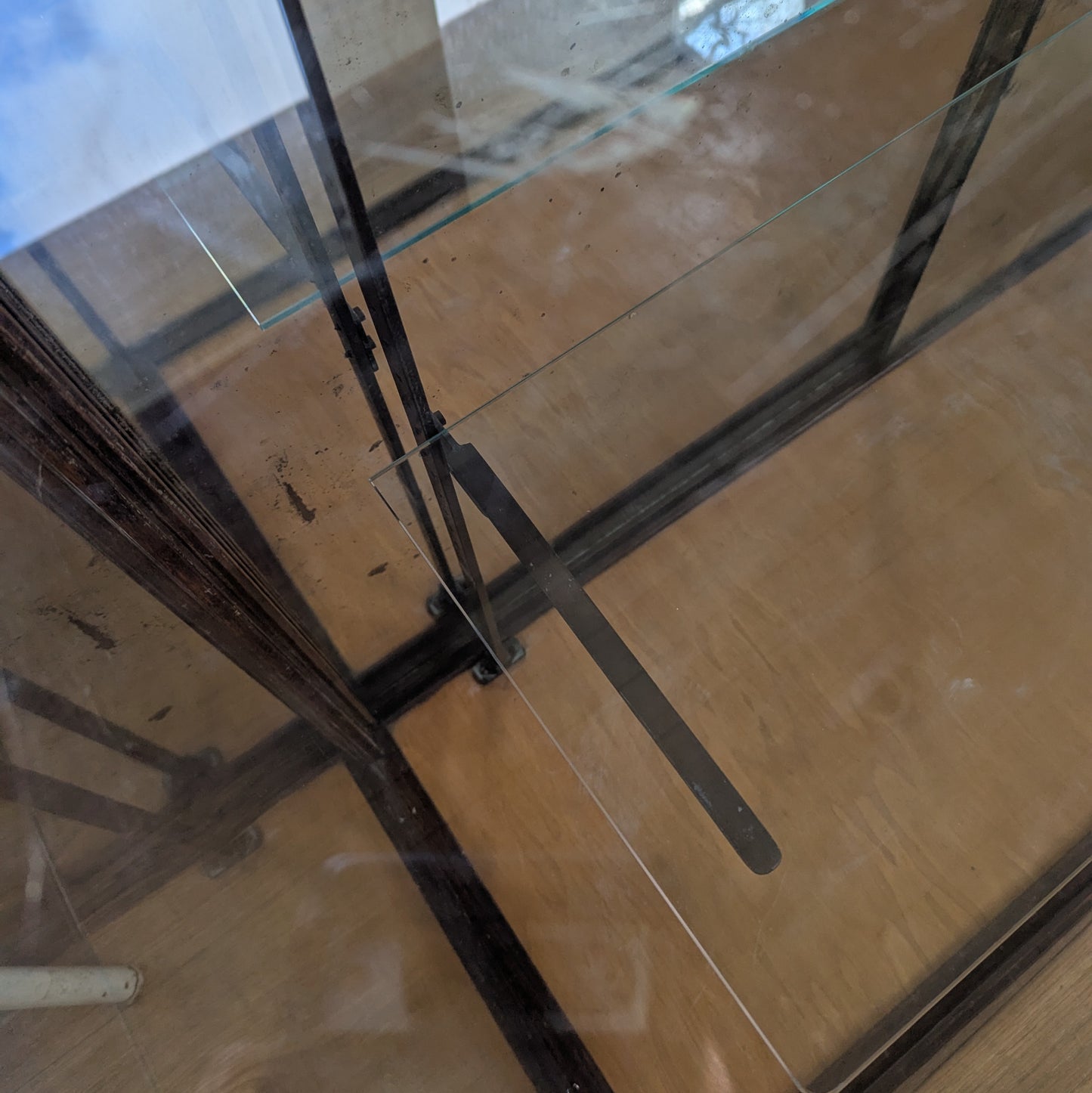 Antique Mirrored Display Unit