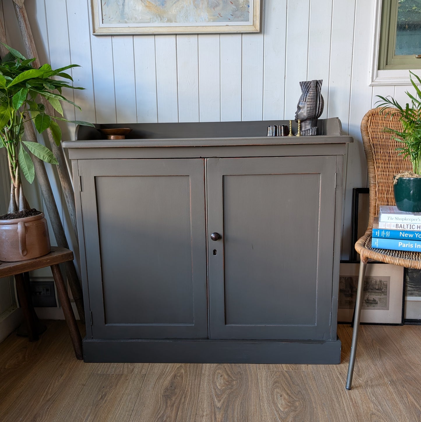 Painted Victorian Cupboard