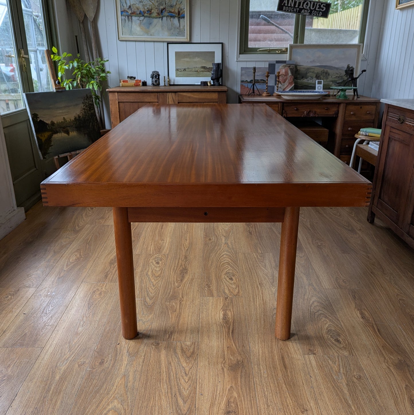 Mid Century Ministry of Defence Dining Table