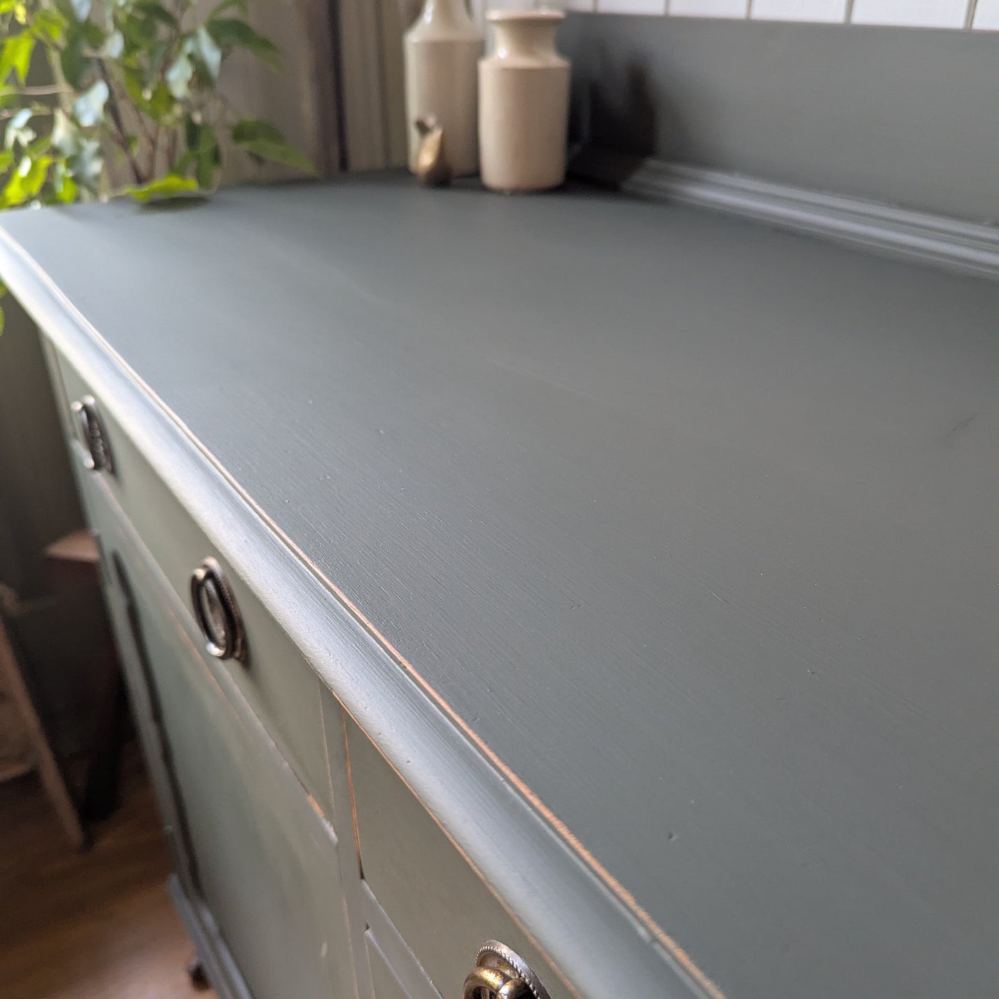 Painted Antique Cupboard