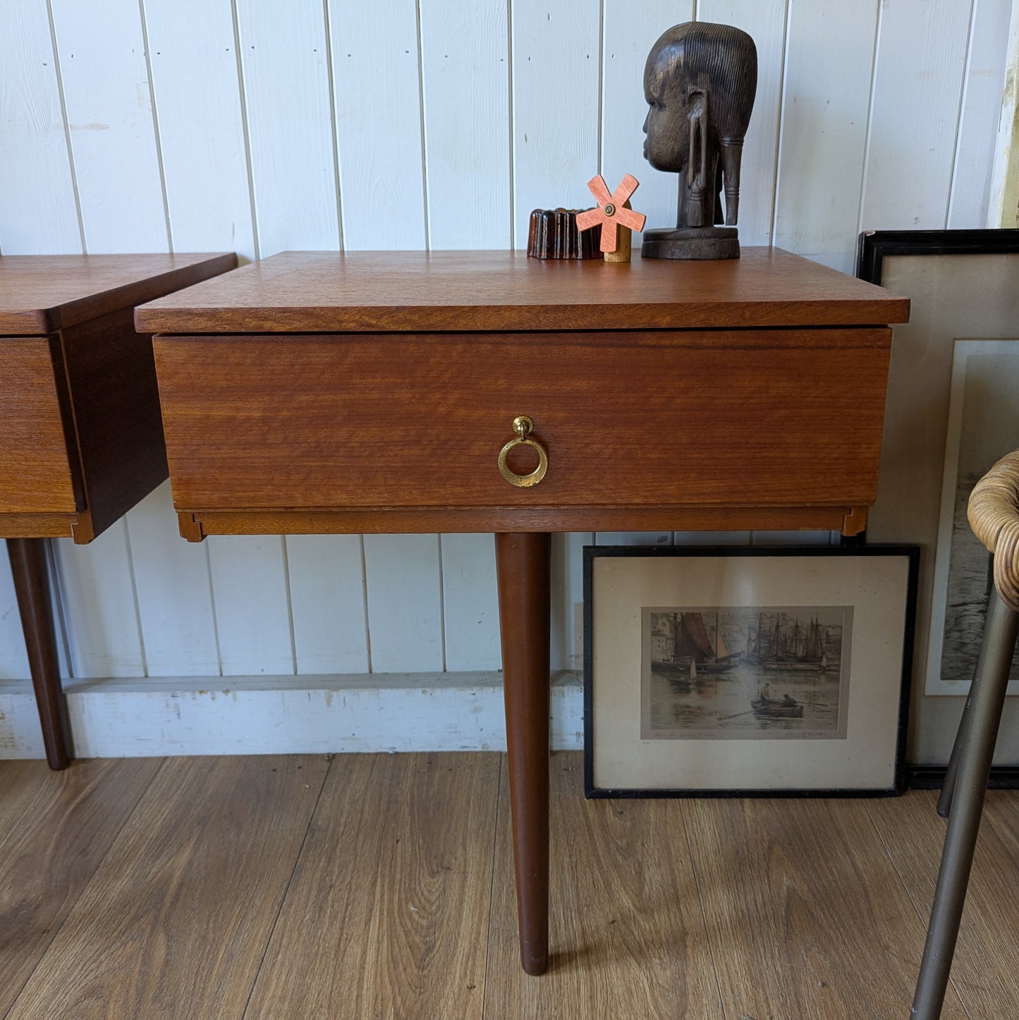 Pair of Mid Century Bedside Tables