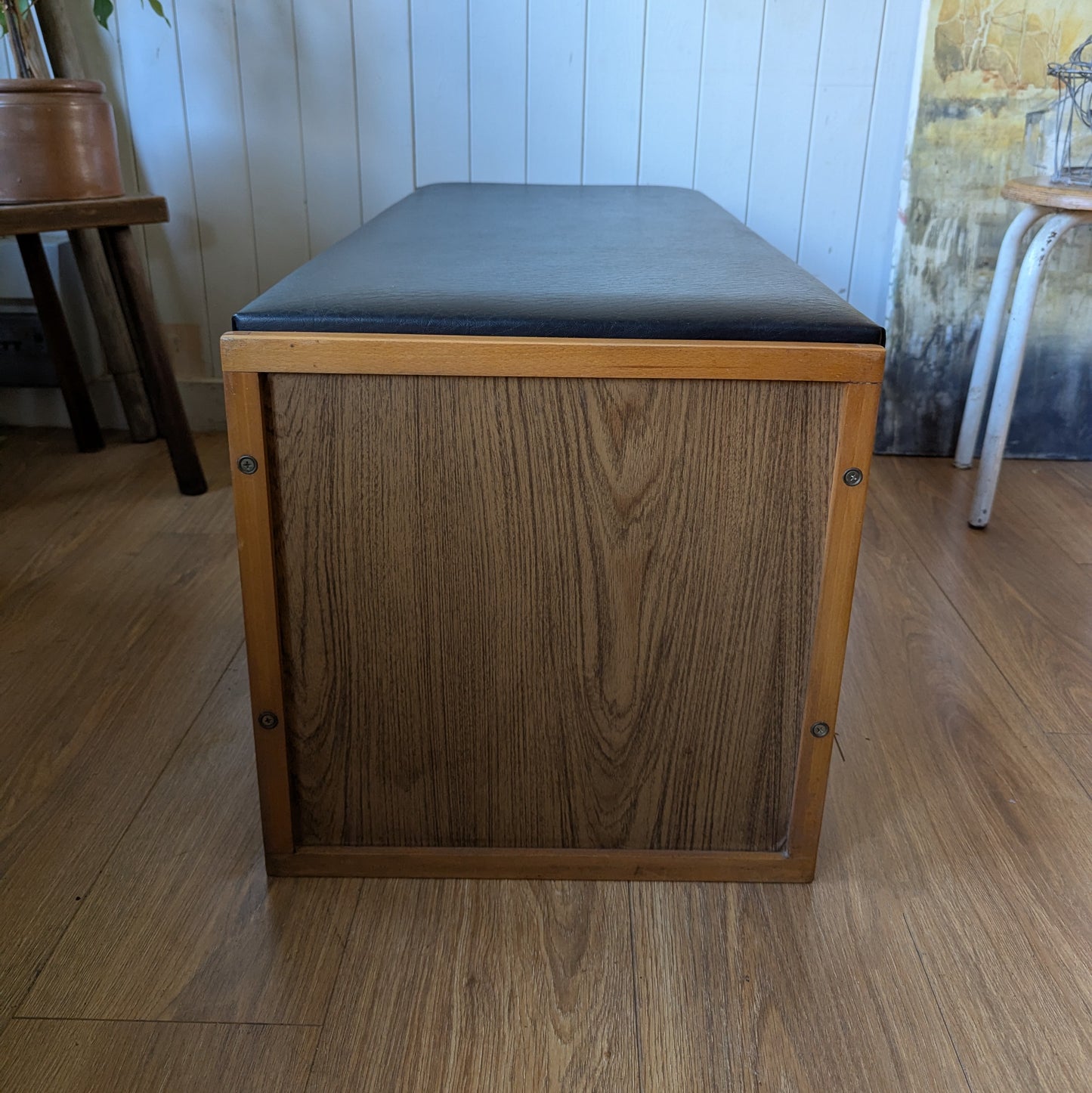 Mid Century Storage Bench