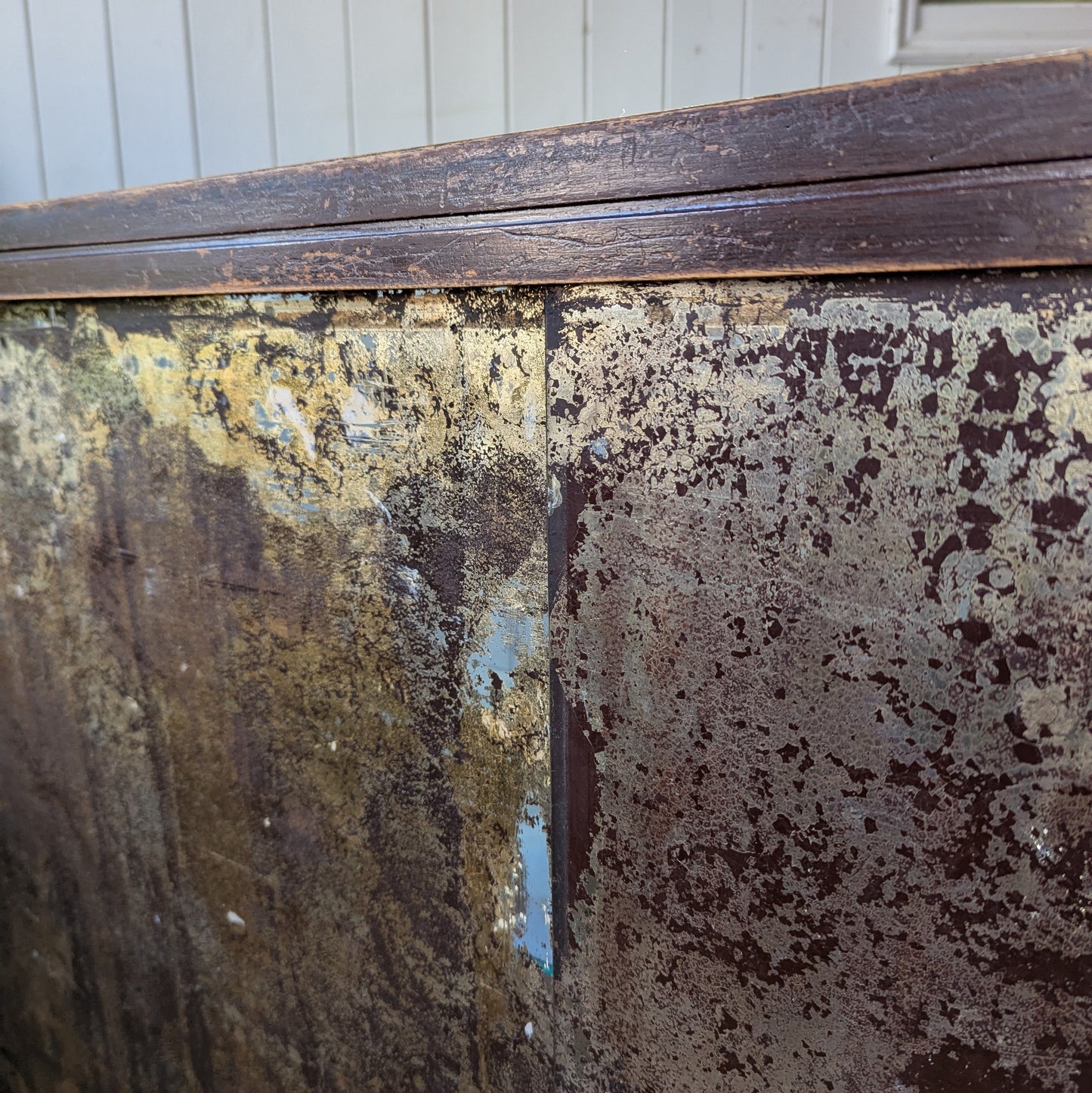 Antique Mirrored Display Unit