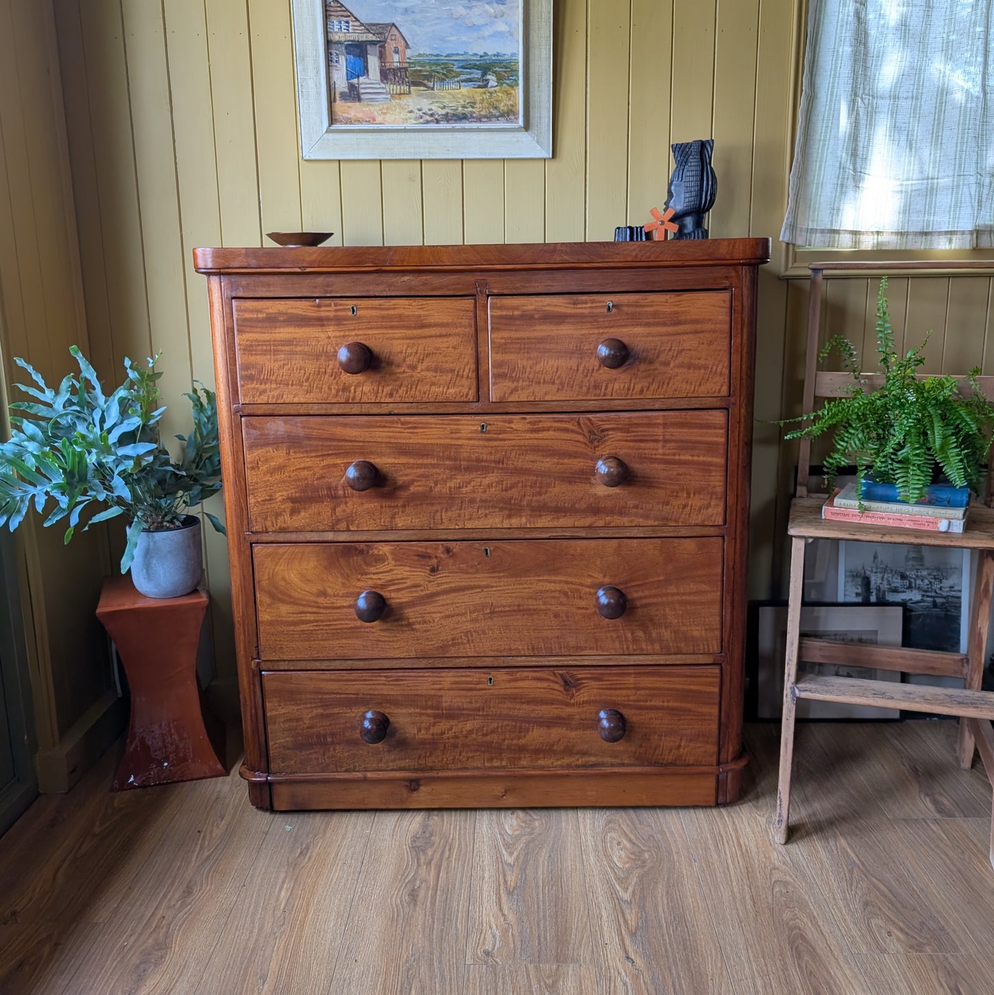 Large Victorian Chest of Drawers