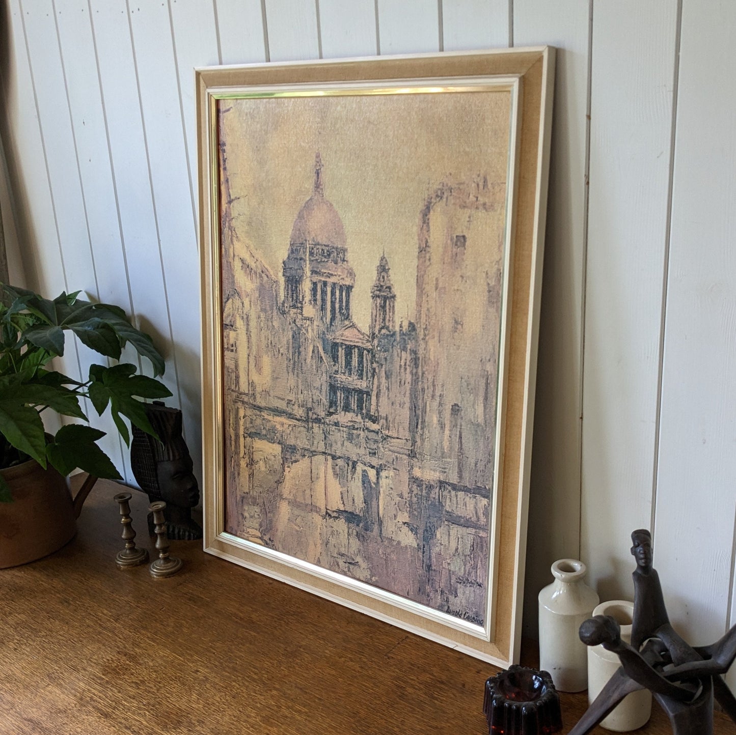 Mid Century Print of St Paul's Cathedral