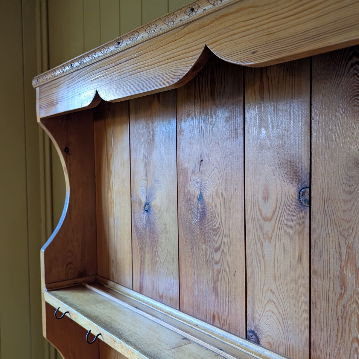 Vintage Pine Kitchen Dresser