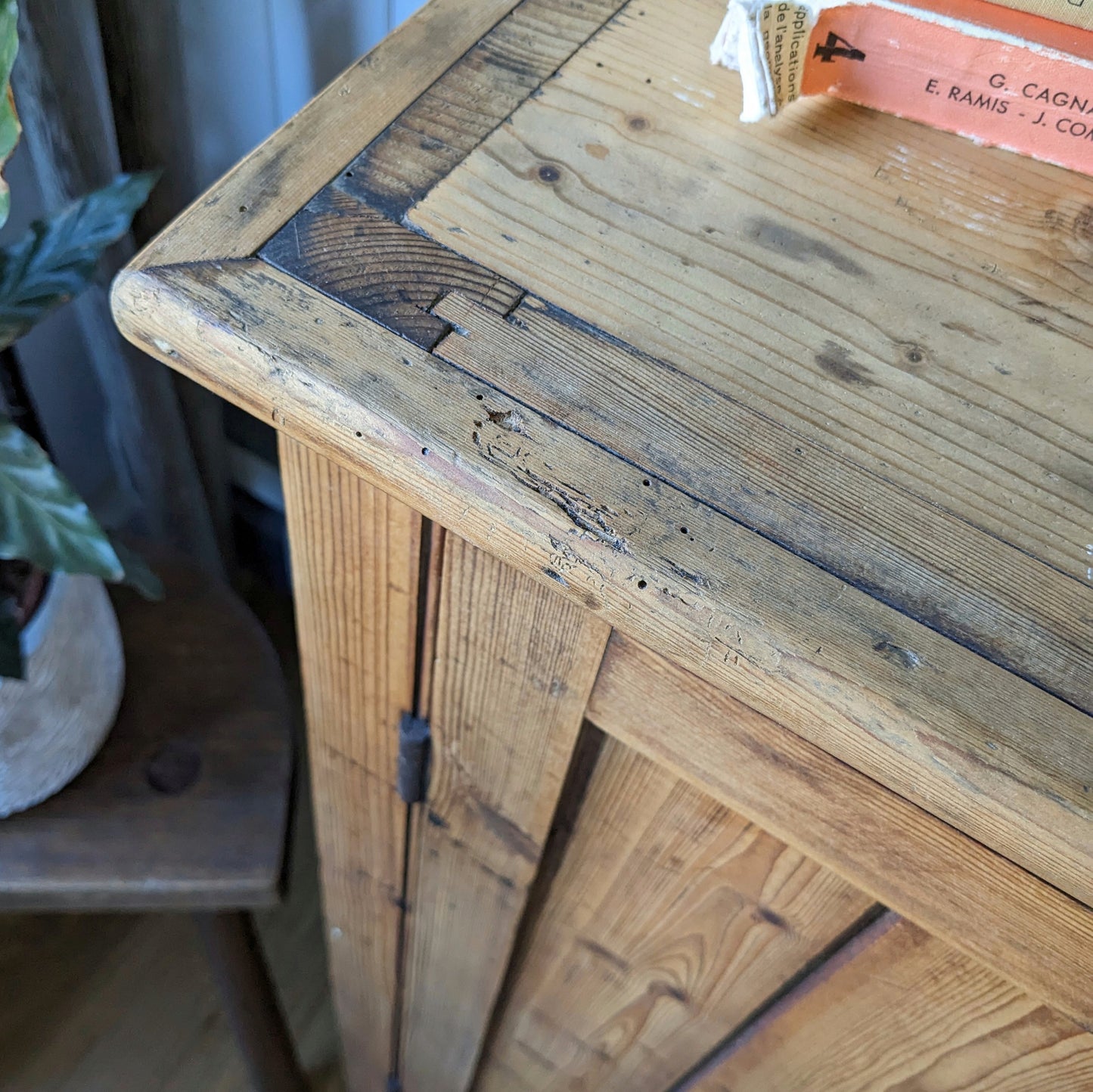 Rustic Victorian Pine Cupboard