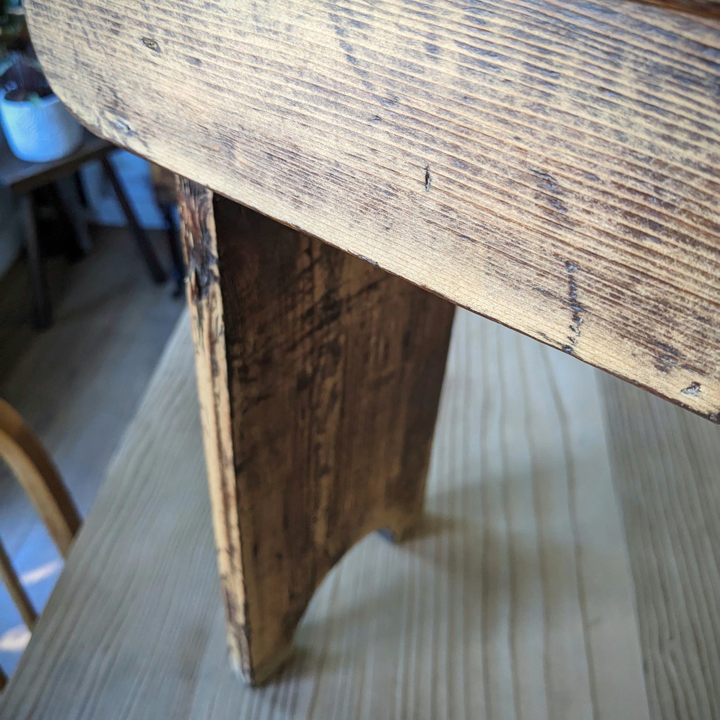 Rustic Antique Stool