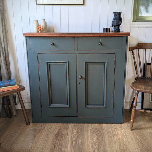 Painted Antique Cupboard