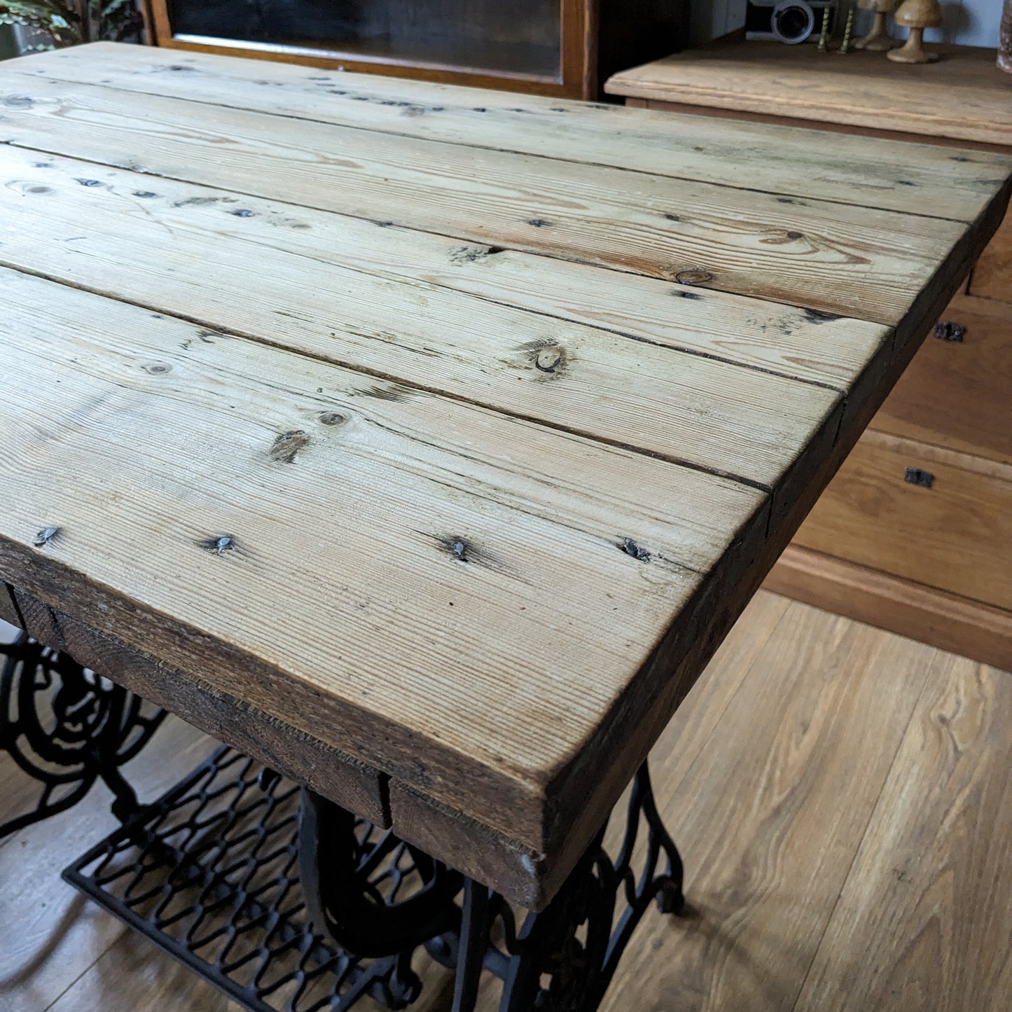 Antique Singer Table