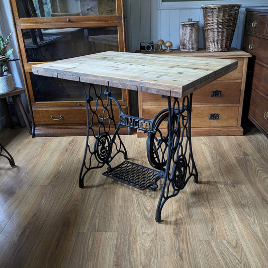 Antique Singer Table