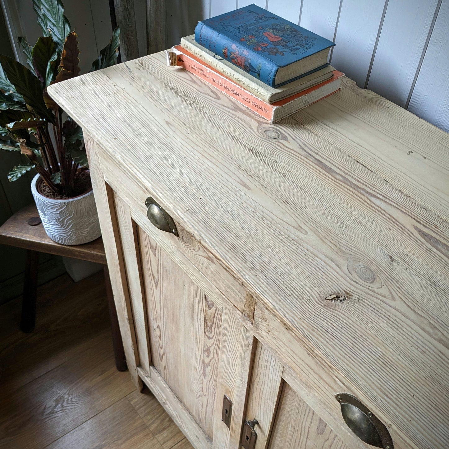 Rustic French Pine Cupboard