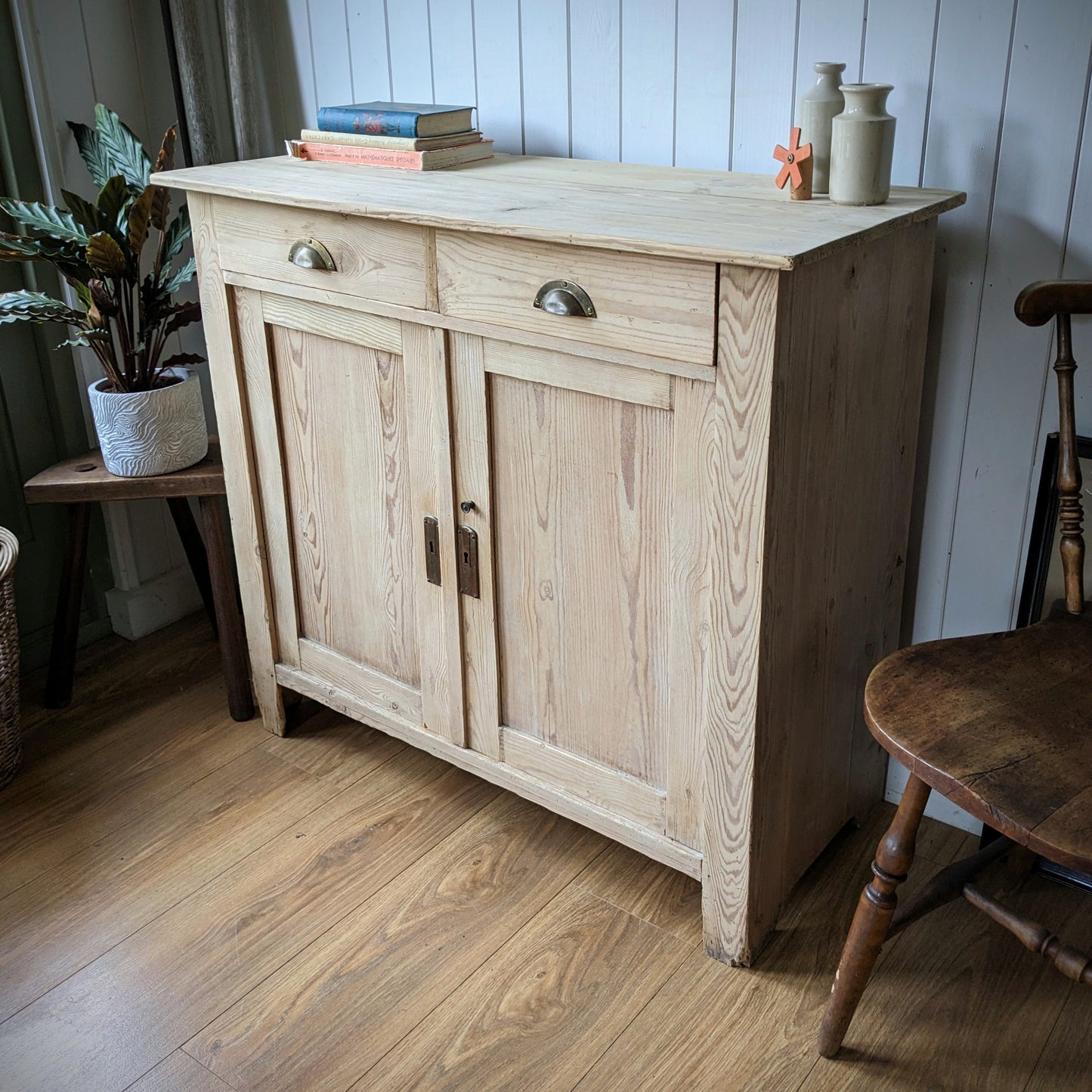 Rustic French Pine Cupboard