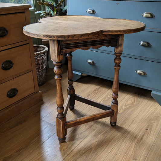 Antique Oak Side Table
