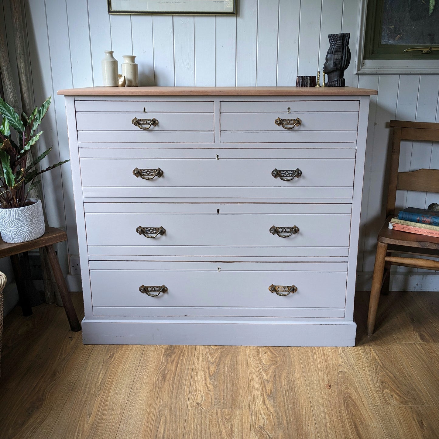 Upcycled Antique Chest of Drawers