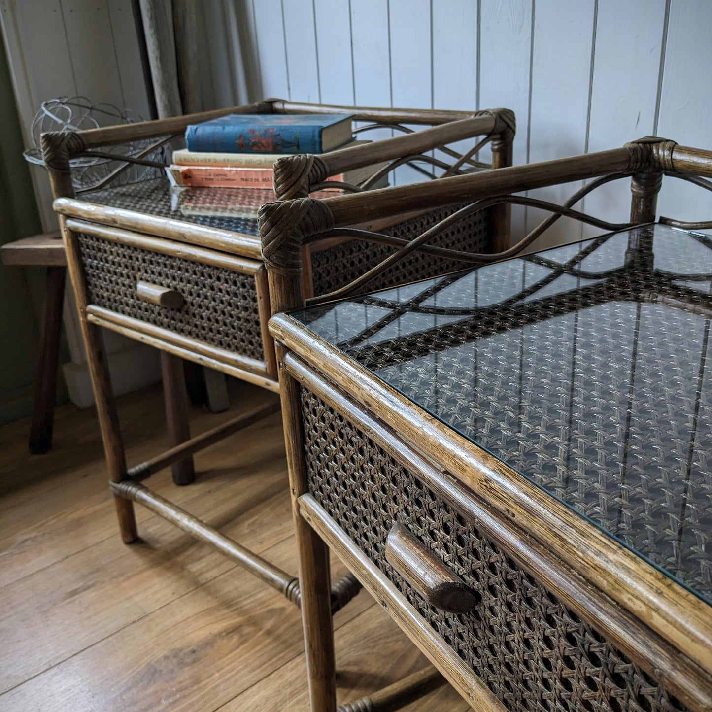Mid Century Italian Bedside Tables