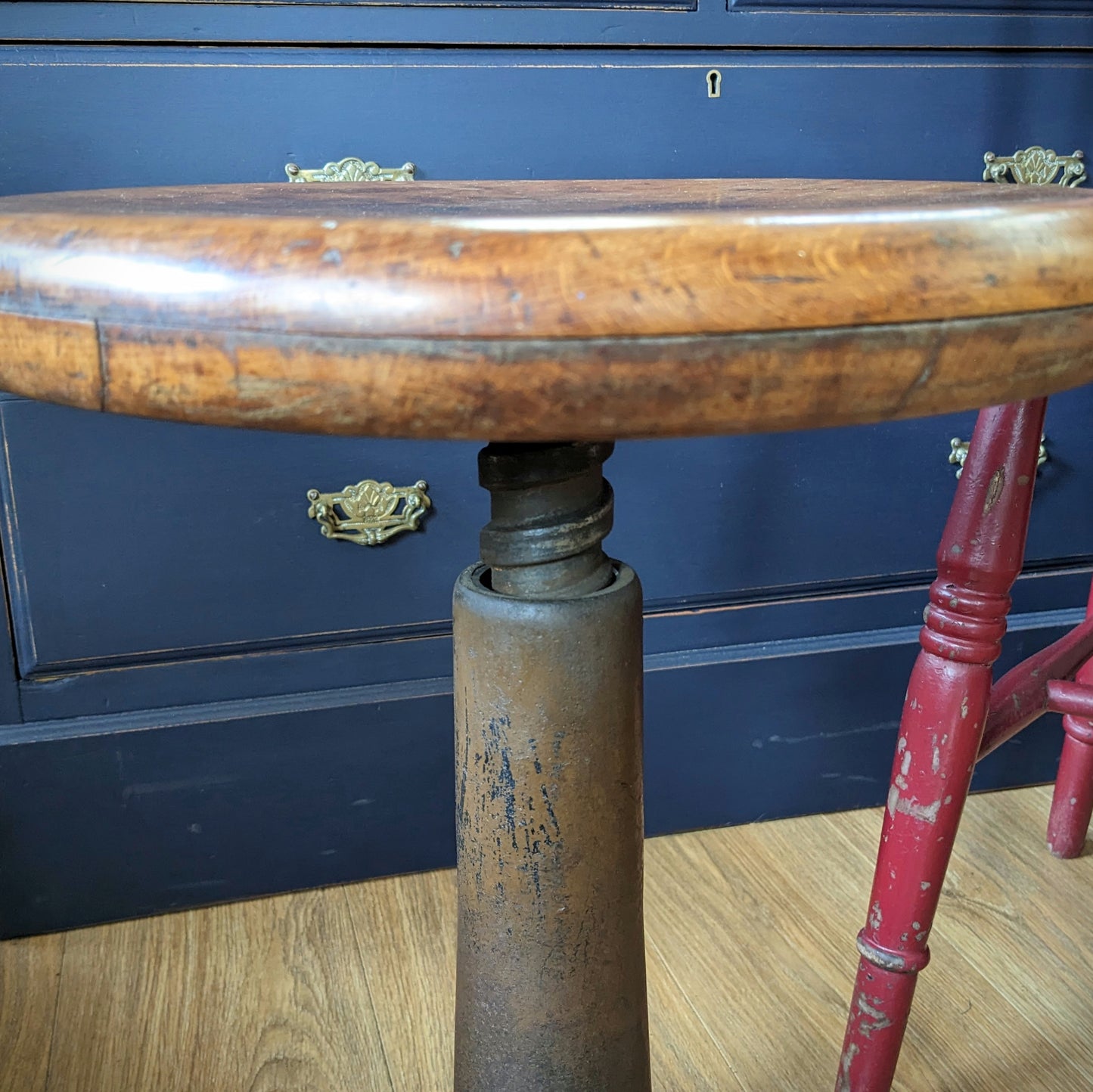 Antique Singer Sewing Stool