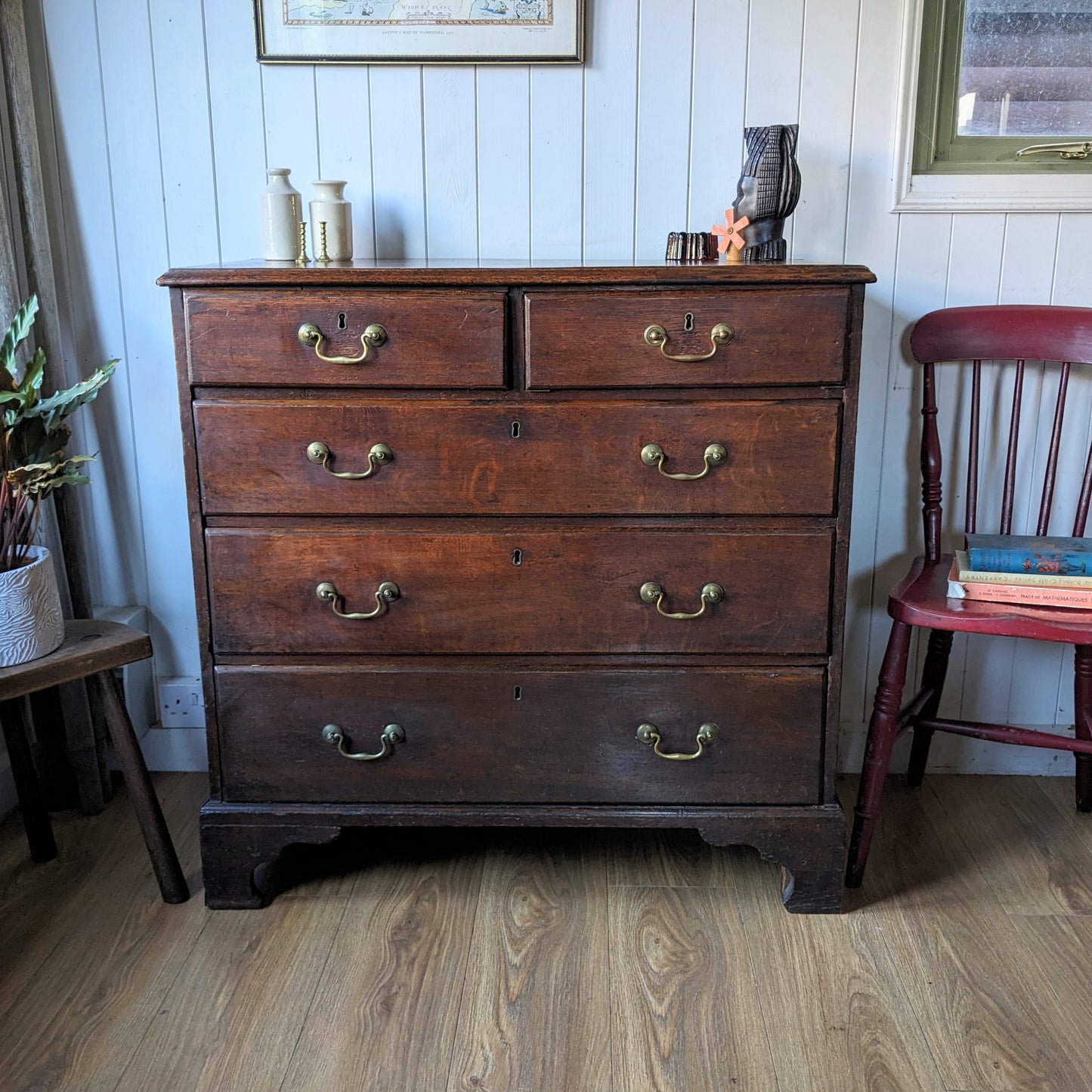 Georgian Oak Chest of Drawers