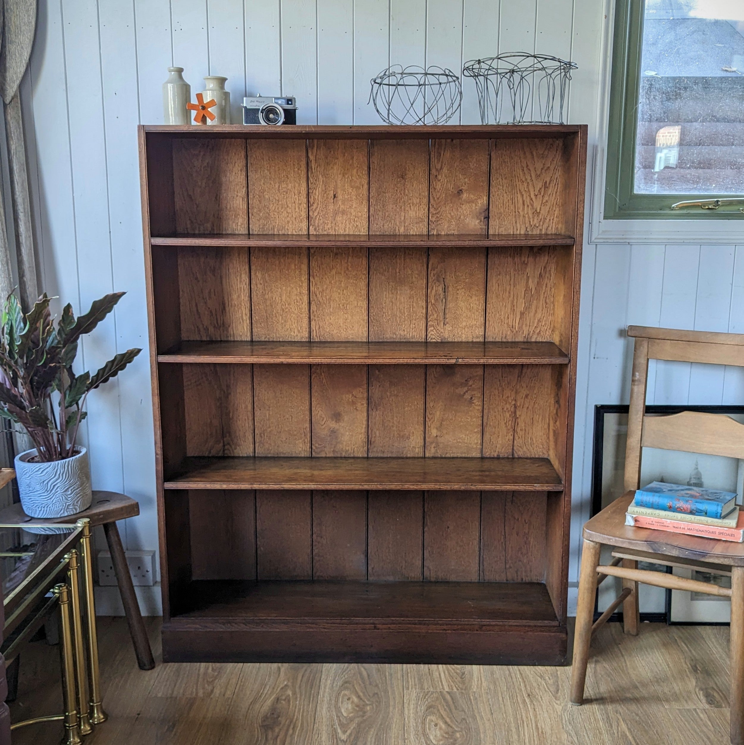 Antique Oak Bookcase