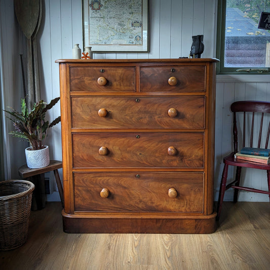 Large Victorian Chest of Drawers