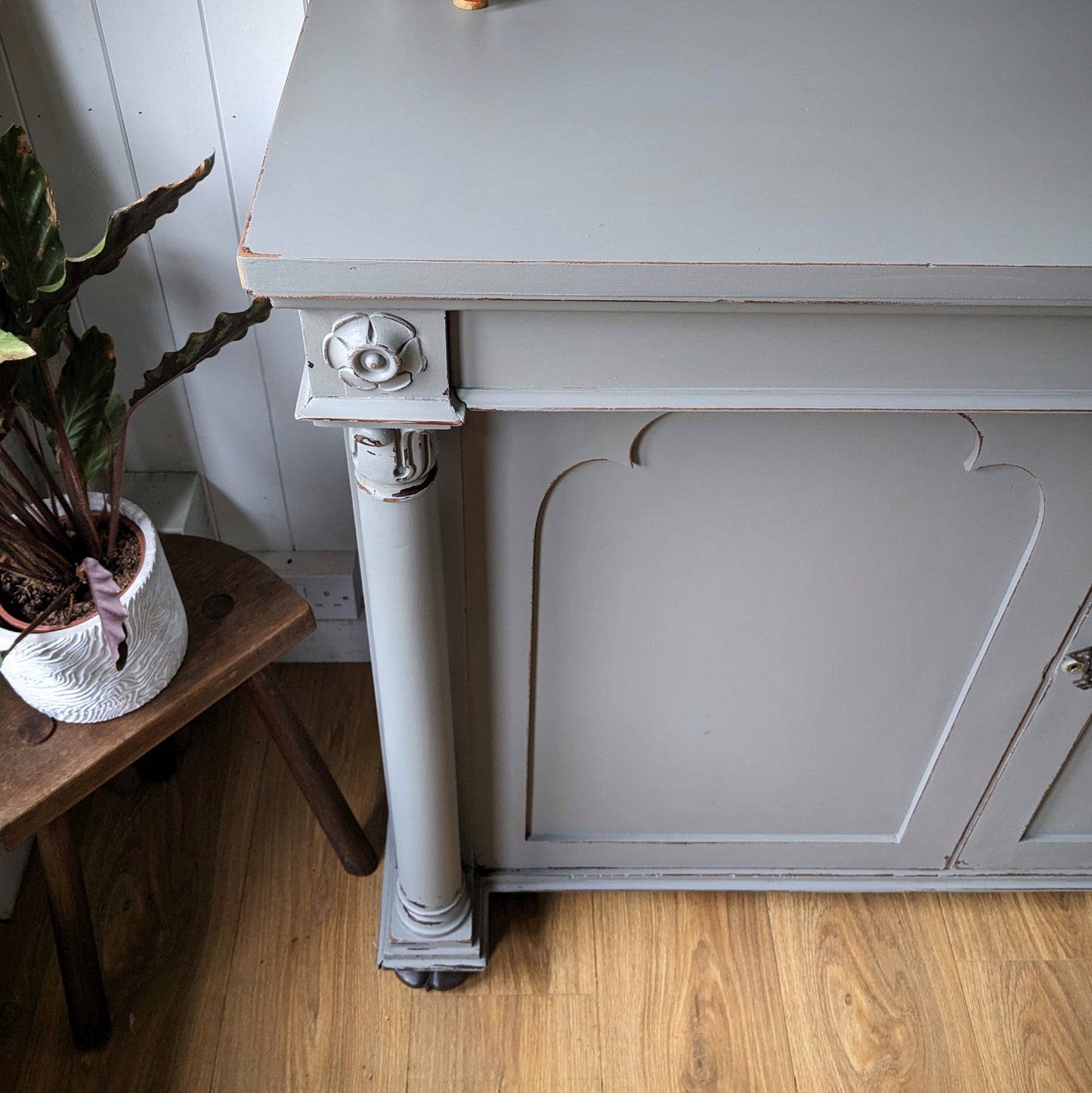 Painted Victorian Cupboard