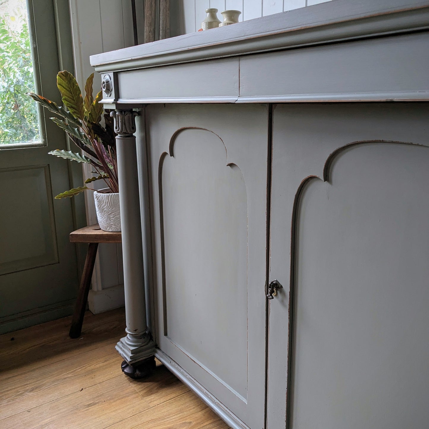 Painted Victorian Cupboard