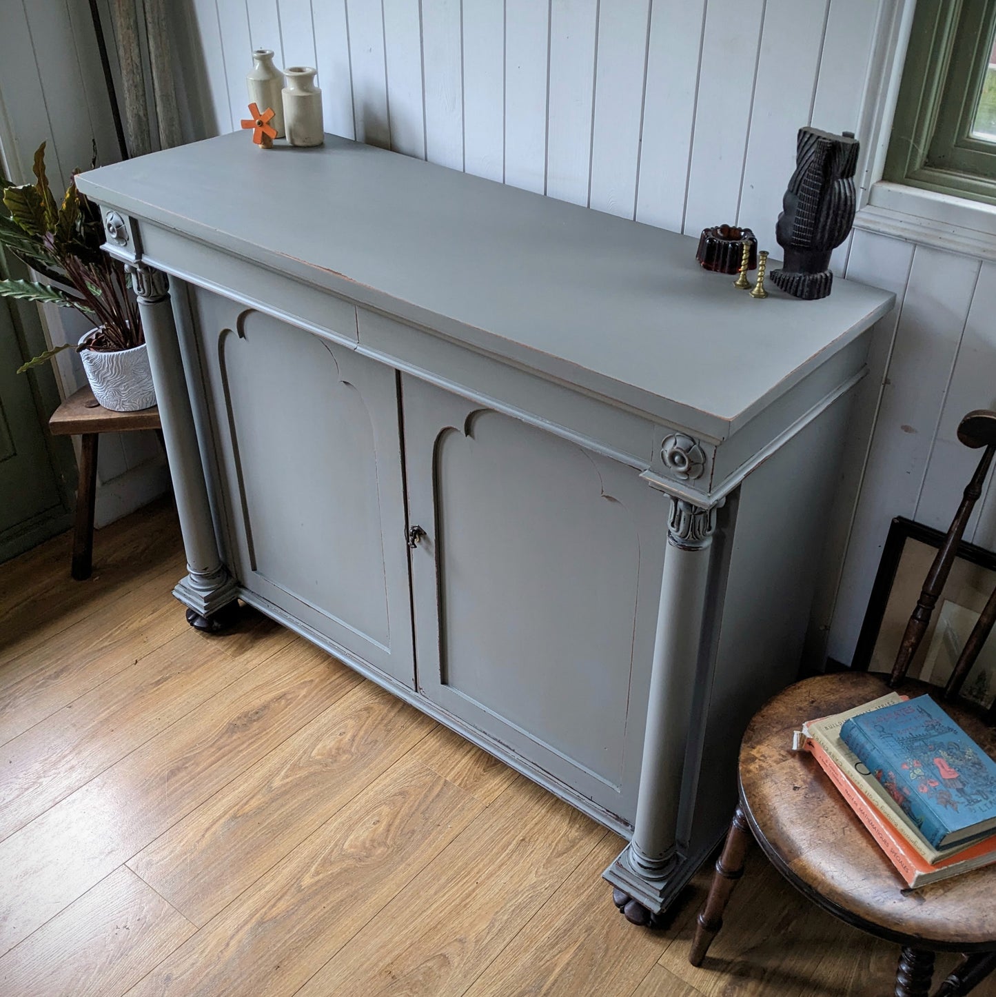 Painted Victorian Cupboard