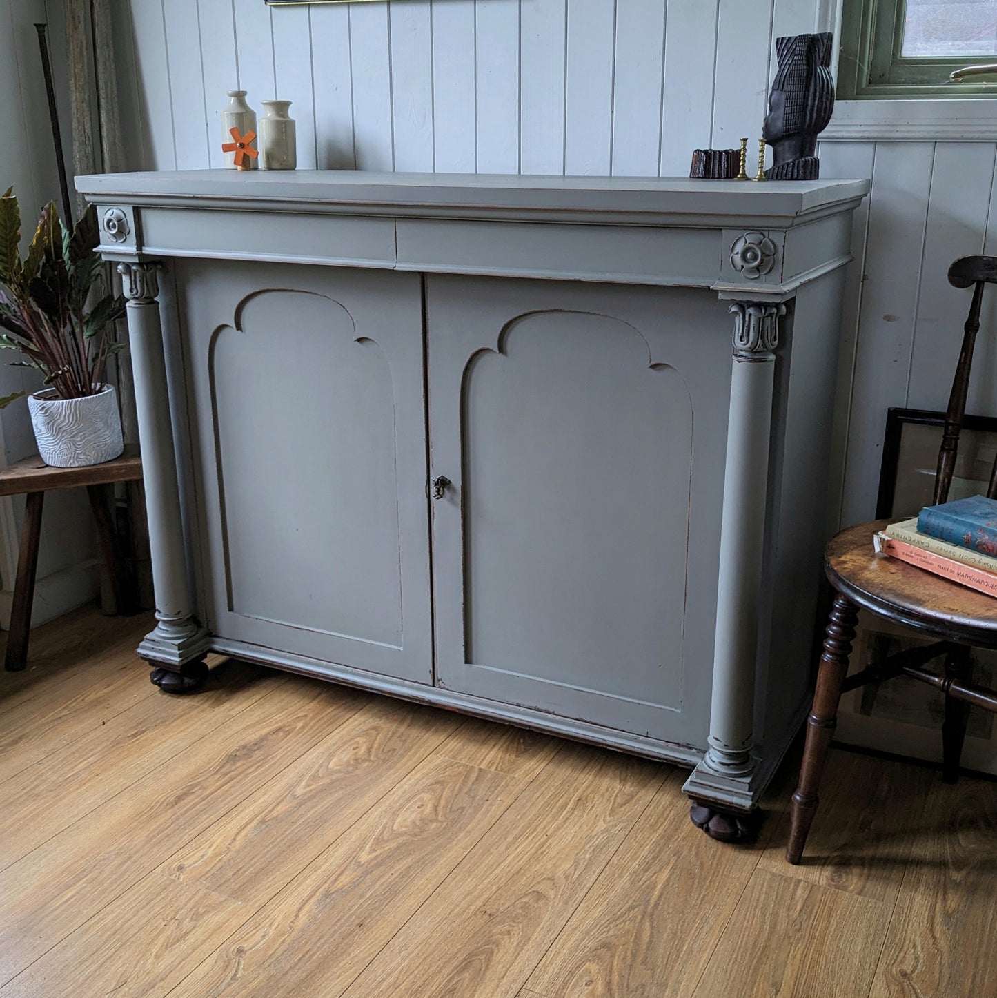 Painted Victorian Cupboard