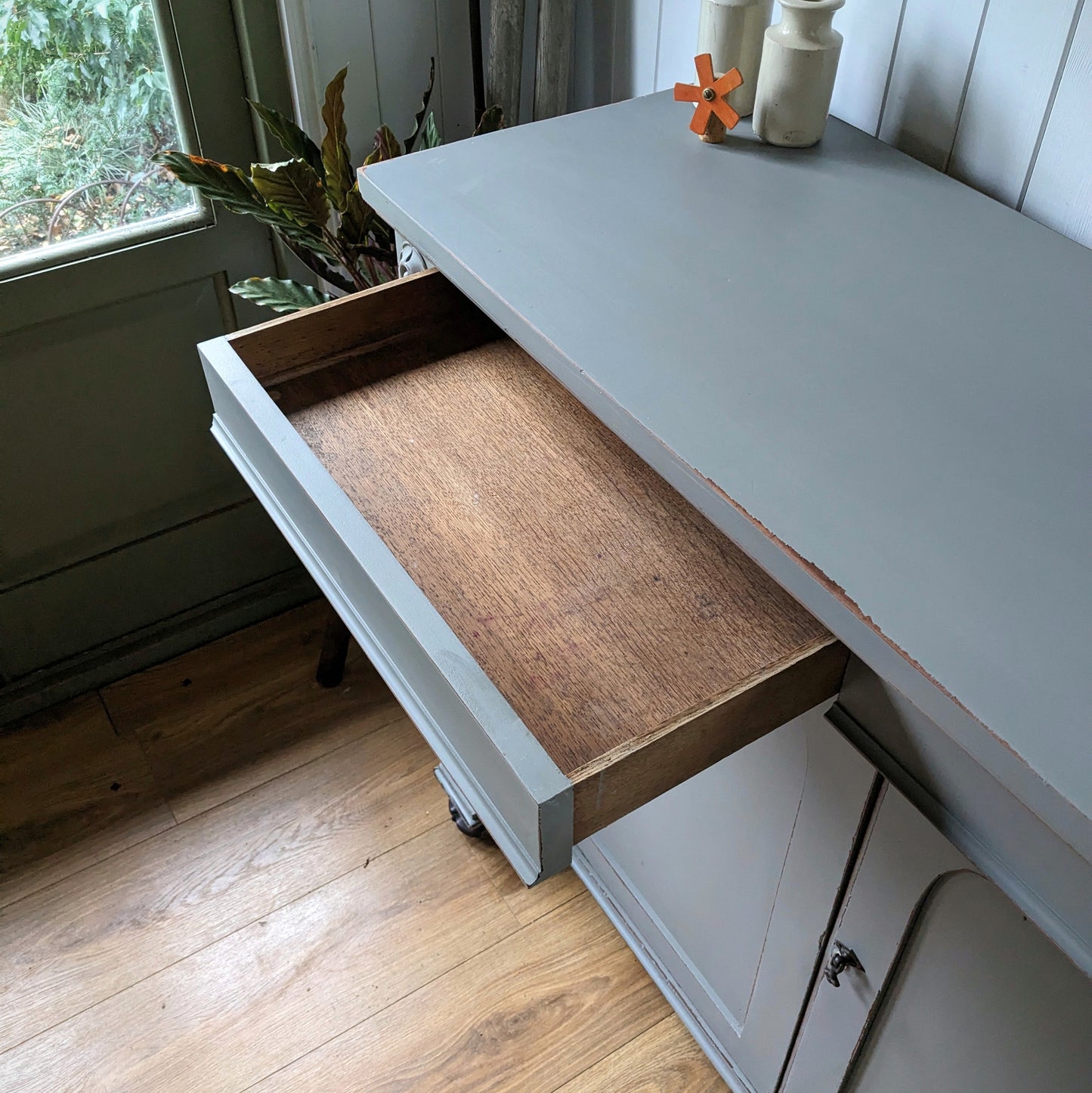 Painted Victorian Cupboard