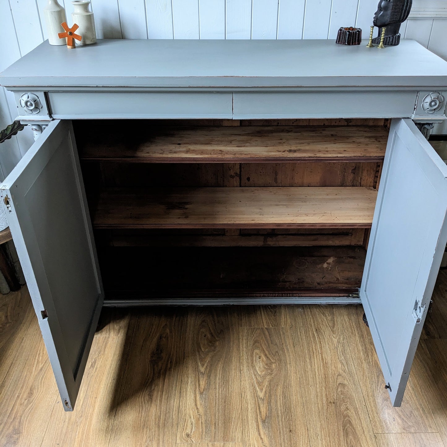 Painted Victorian Cupboard