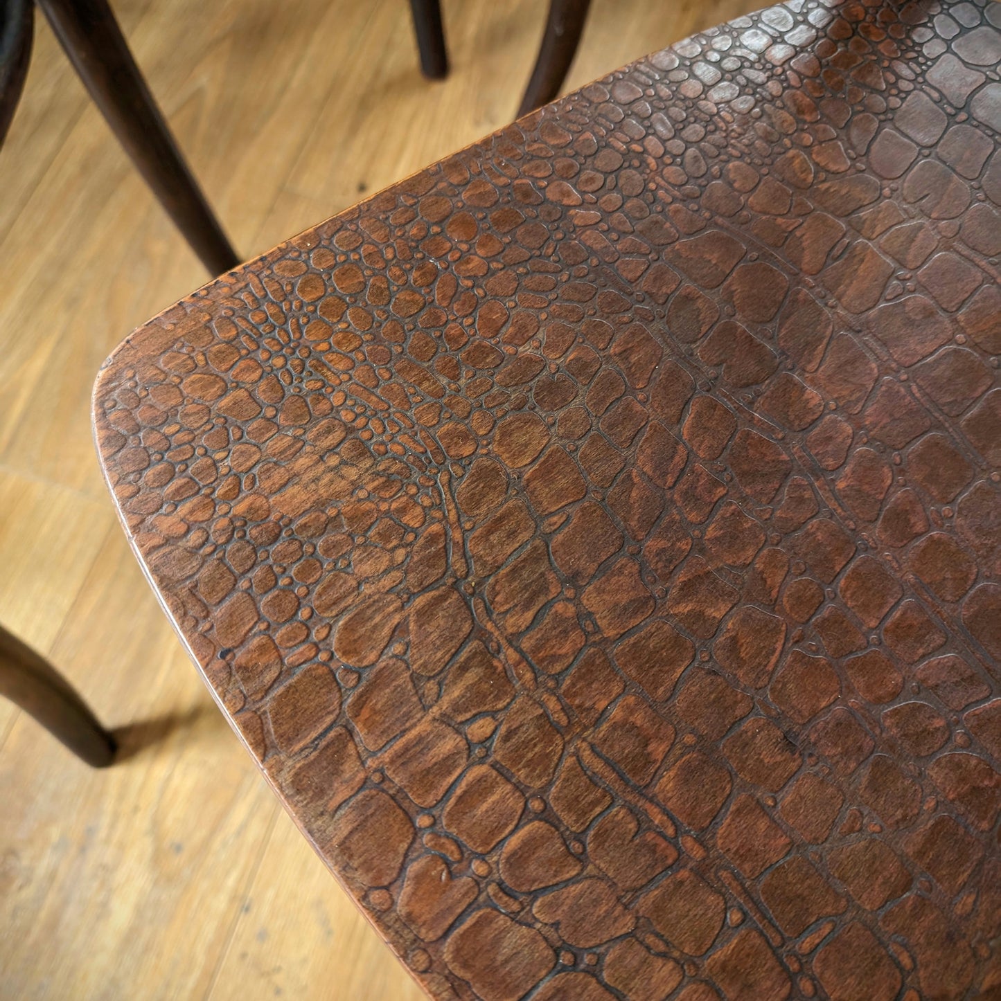 Antique "Moc Croc" Bentwood Chairs