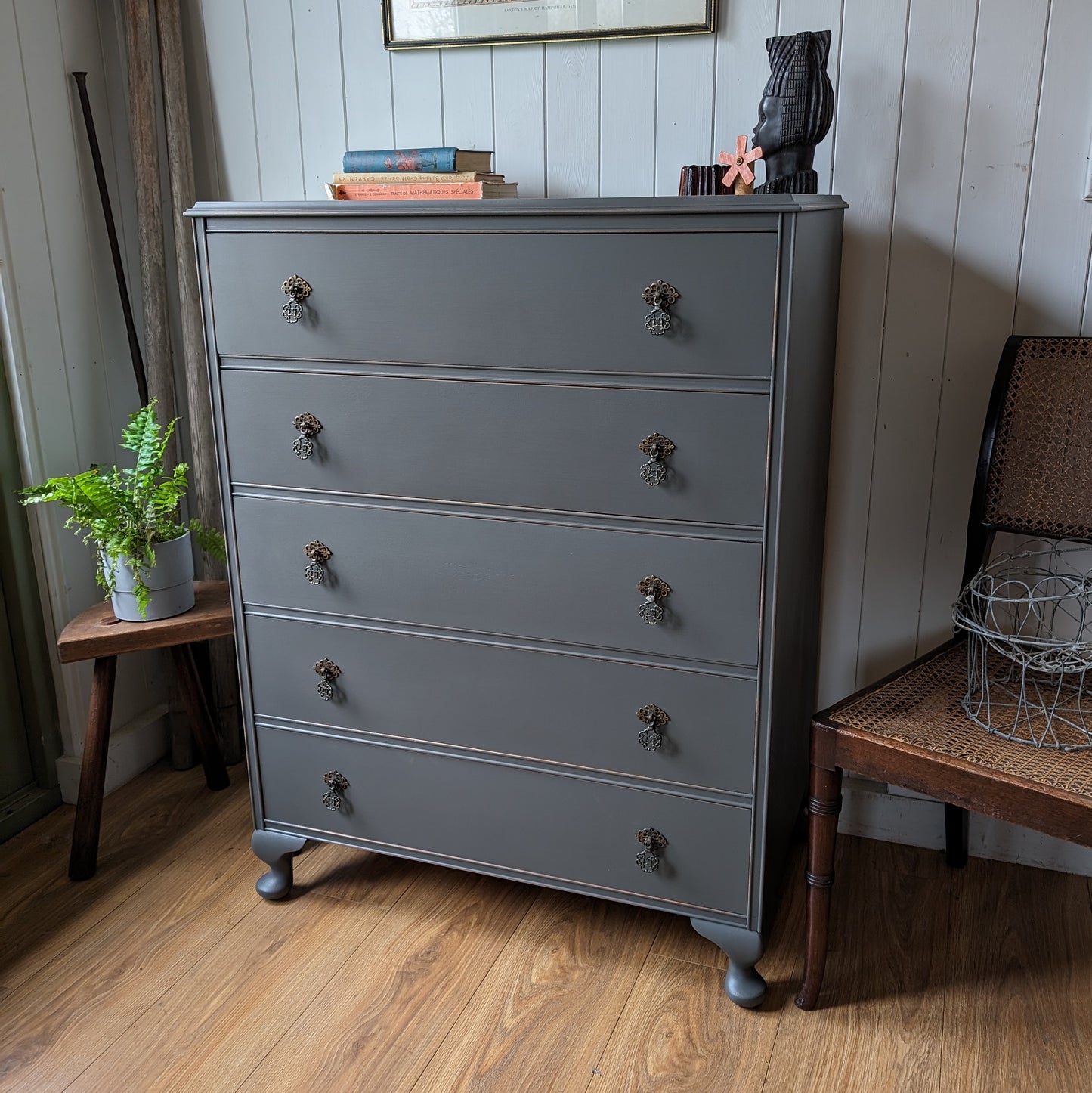 Vintage Painted Chest of Drawers