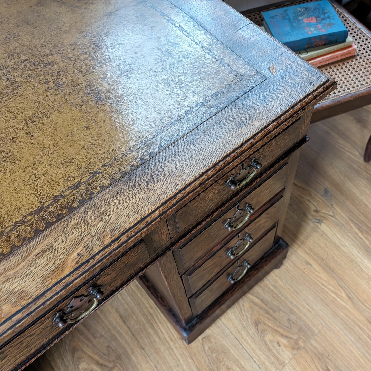 Antique American Oak Desk