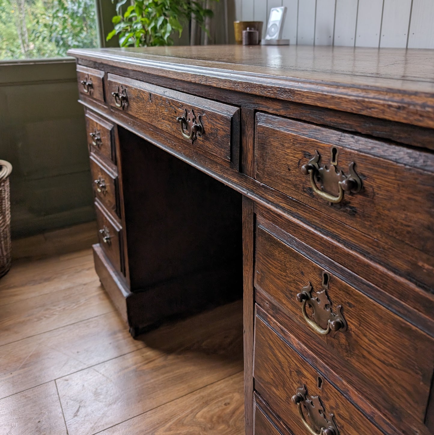 Antique American Oak Desk