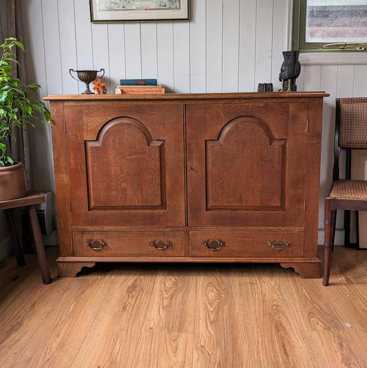 Vintage Oak Cupboard