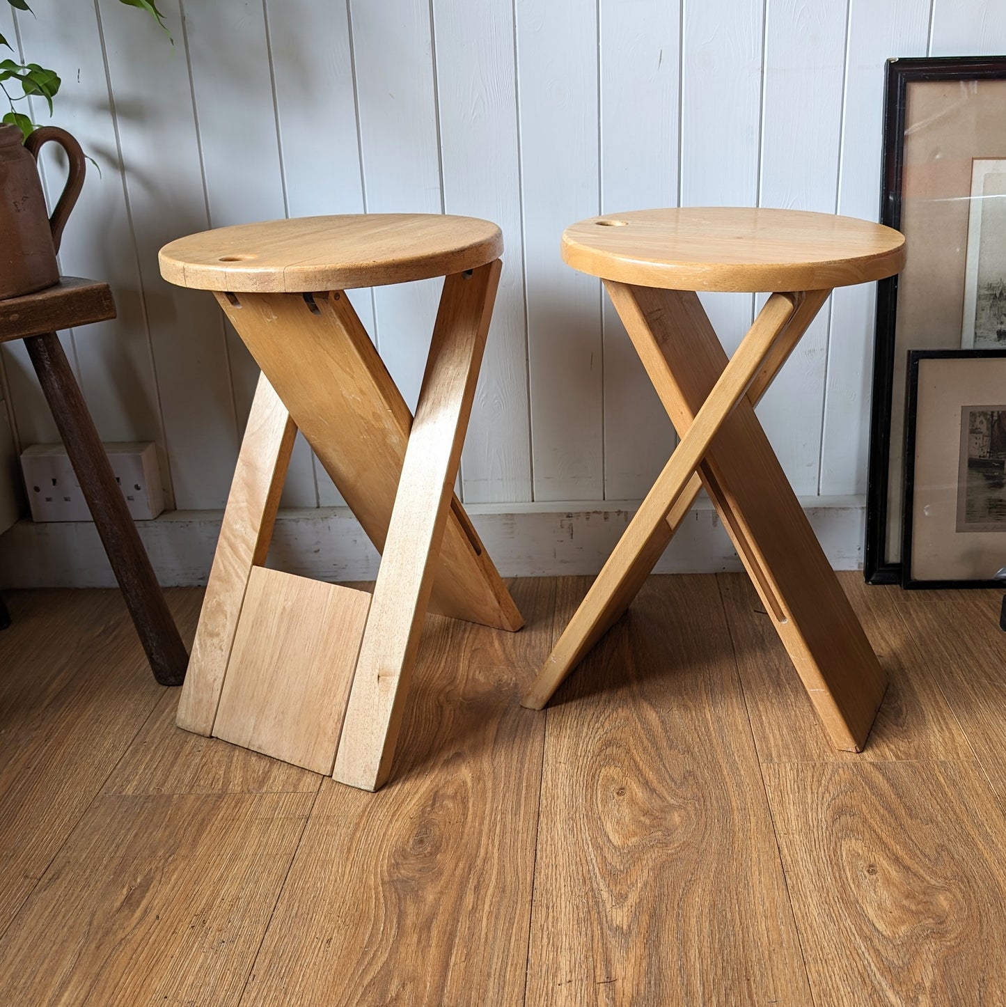 Pair of Vintage Suzy Stools