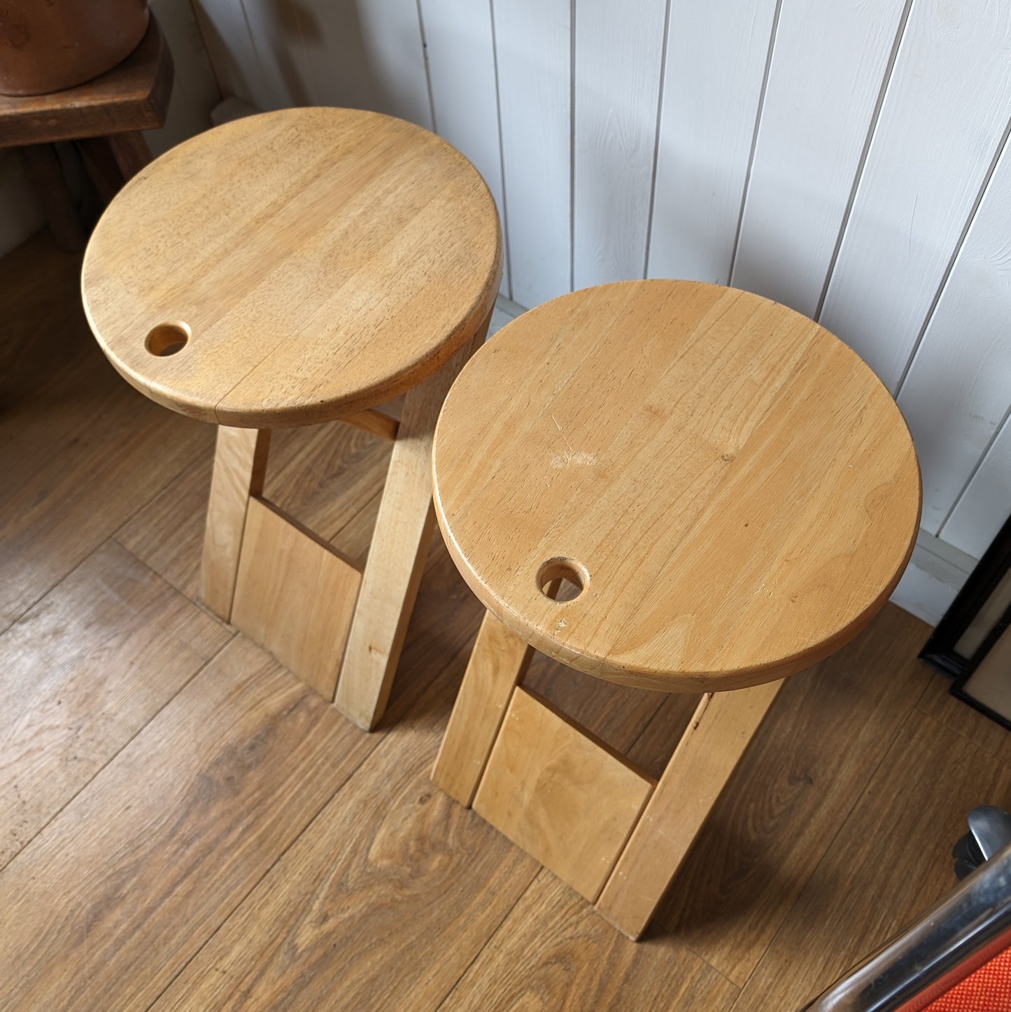 Pair of Vintage Suzy Stools