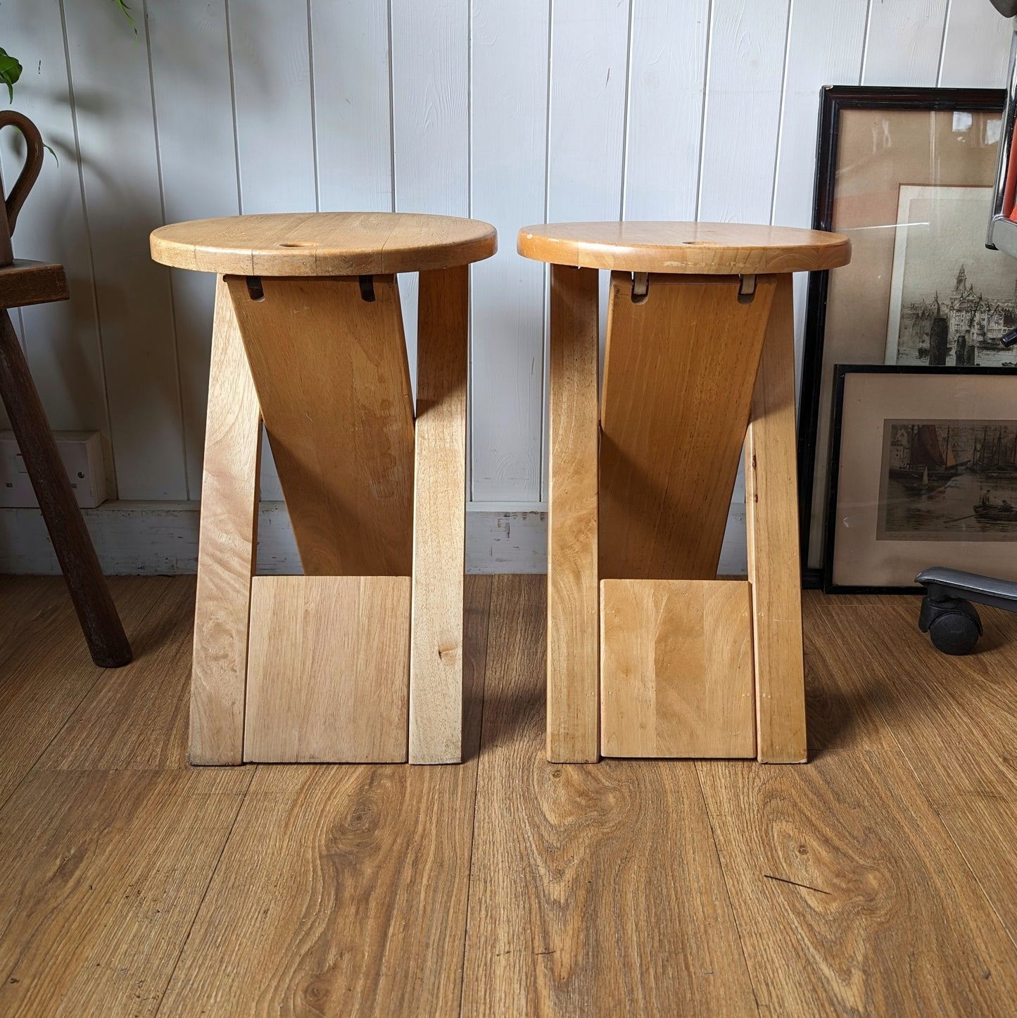 Pair of Vintage Suzy Stools