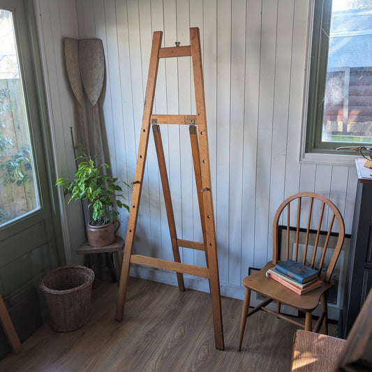 Vintage Pine Artist Easel