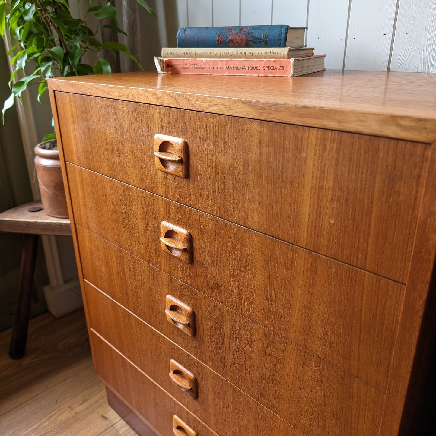 Pair of Danish Mid Century Drawers