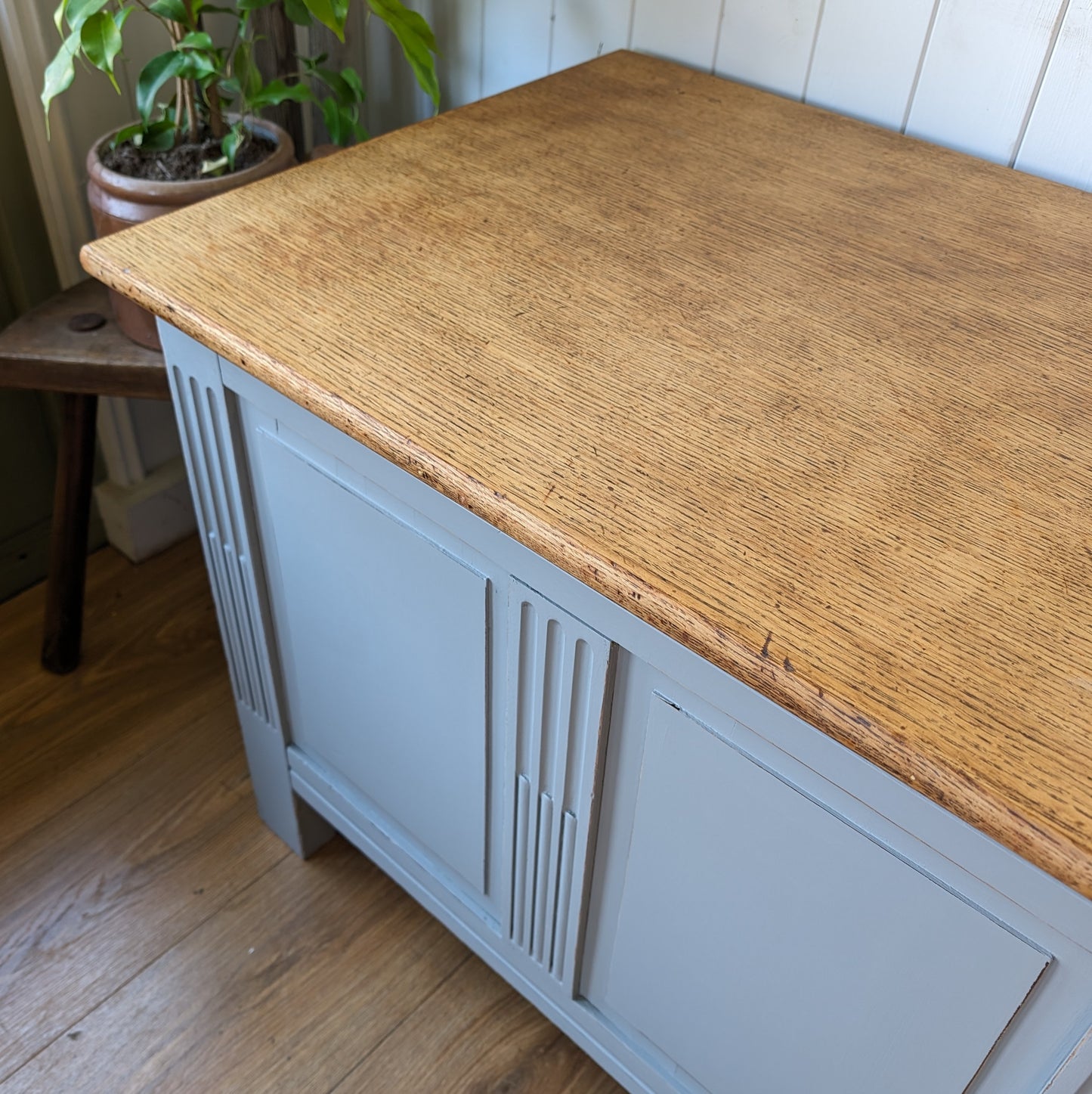Vintage Blanket Box