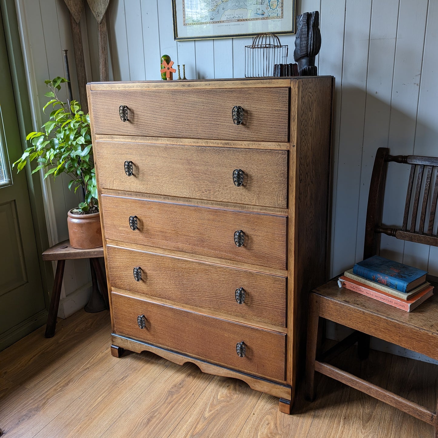 1930s Oak Chest of Drawers