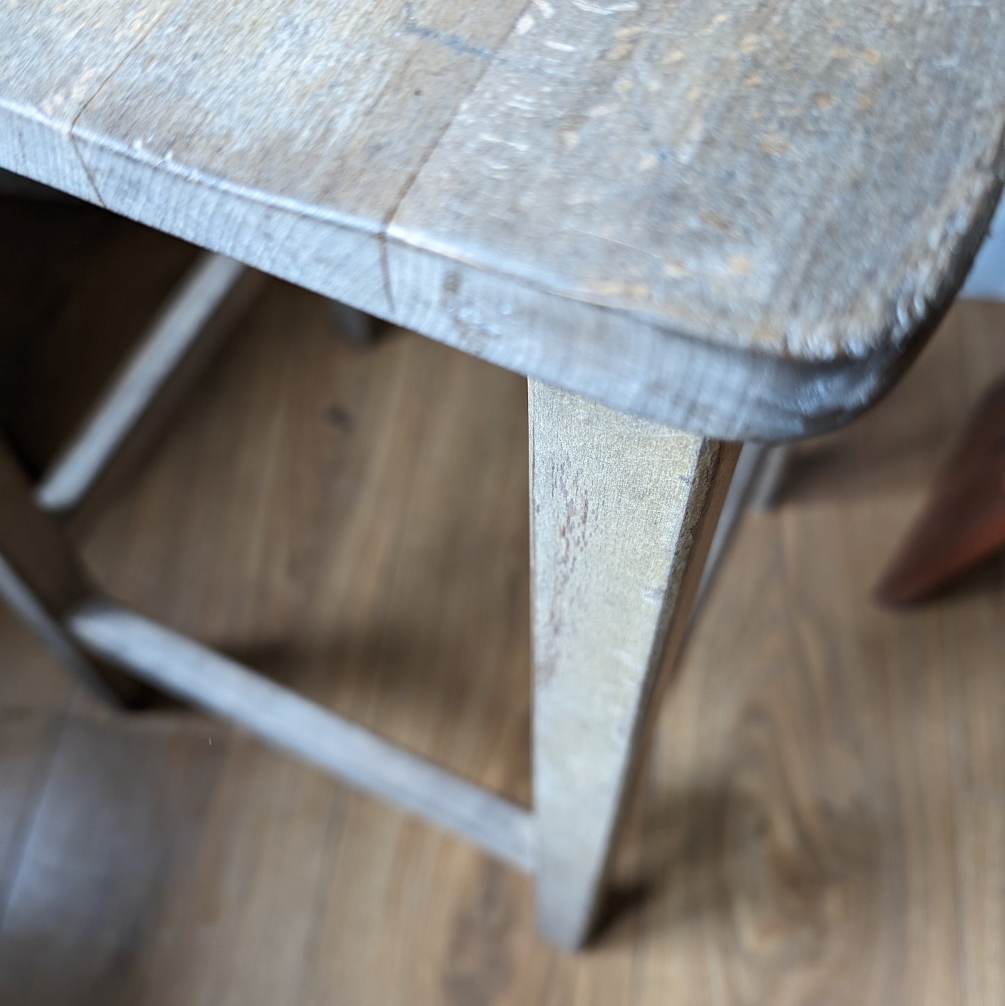 Rustic School Stool