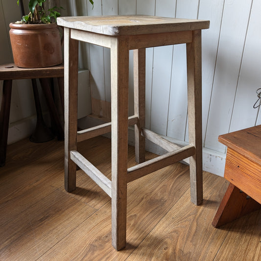 Rustic School Stool